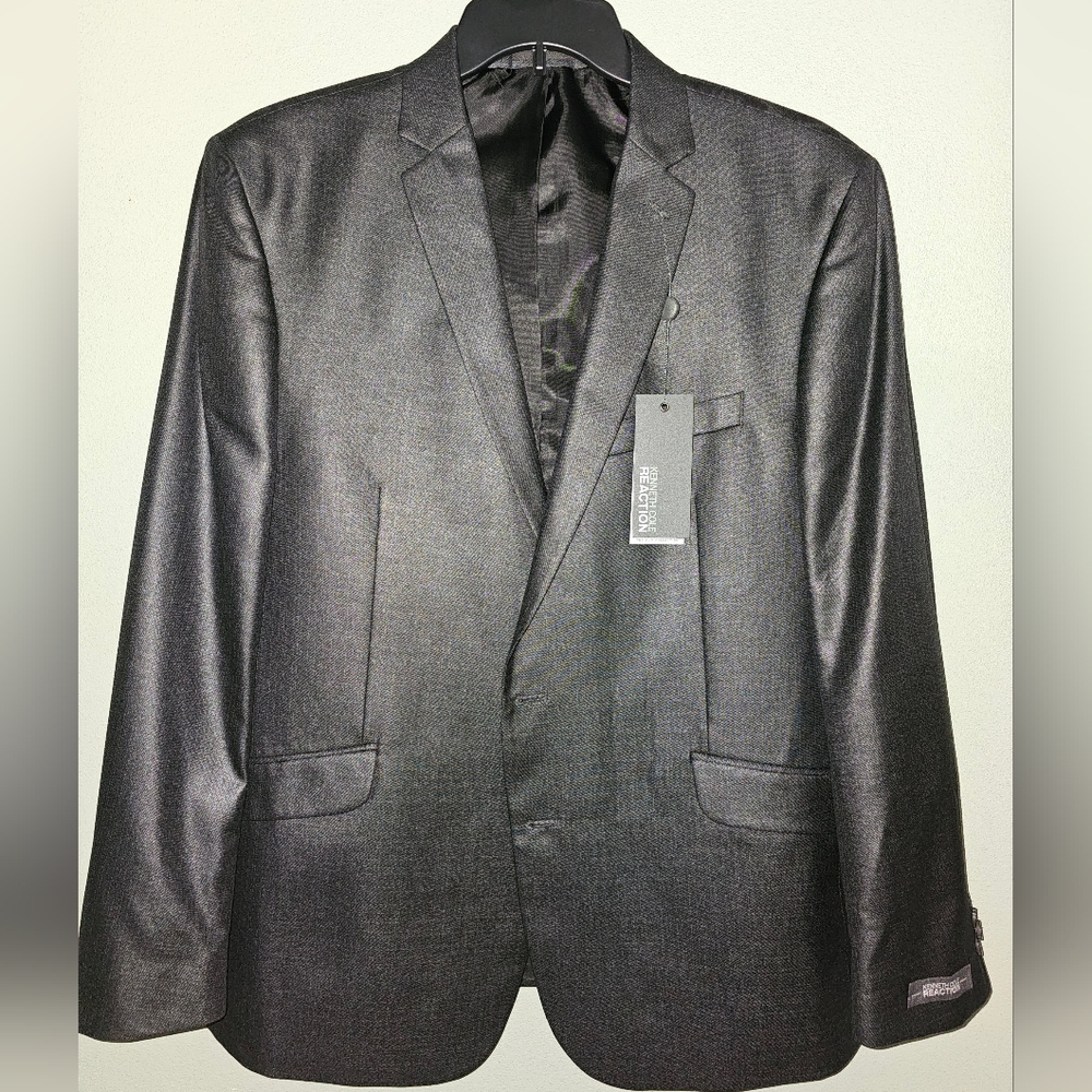 Kenneth Cole Reaction Men's Gun Metal Blazer
